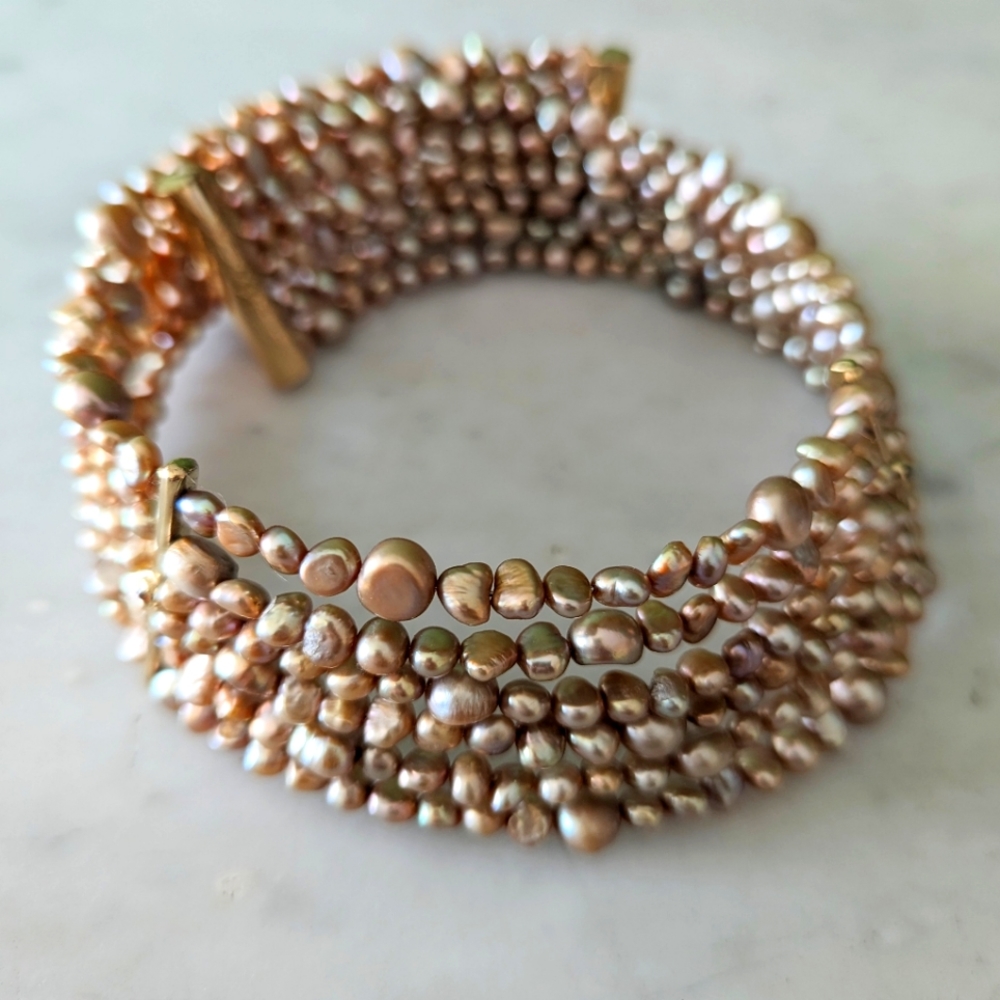 River Pearls Choker Francesca's Jewelry